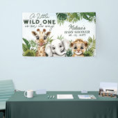 Wild Animal Safari Baby shower Spandoek (Beurs)