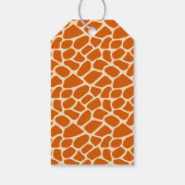 Wild Animal Safari Oerwoud thema Happy Birthday Cadeaulabel (Achterkant)