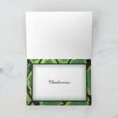 Wild Animal Snake Hartelijk dank Bedankkaart (Binnen)