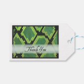 Wild Animal Snake Hartelijk dank Cadeaulabel (Voorkant (Horizontaal))