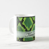 Wild Animal Snake Hartelijk dank Koffiemok (Voorkant links)