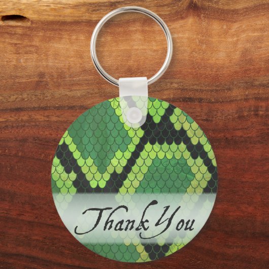 Wild Animal Snake Hartelijk dank Sleutelhanger (Voorkant)