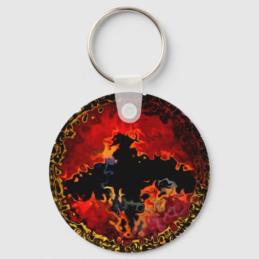 Wild Animal Spooky Bat Sleutelhanger (Voorkant)