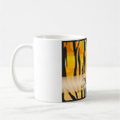 Wild Animal Tiger Stripe Hartelijk dank Koffiemok (Links)