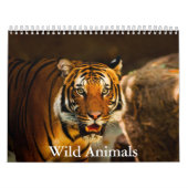 Wild Animals Calendar Kalender (Hoes)