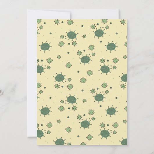 Wild Animals Drive beroemd gemaakt door Birthday P Kaart (Achterkant)