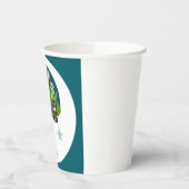 Wild Animals Jungle Camping Birthday Party Kids Papieren Bekers (Links)