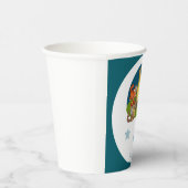 Wild Animals Jungle Camping Birthday Party Kids Papieren Bekers (Rechts)