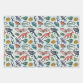 Wild Animals of Ireland Groen Wrapping Paper Set (Voorkant 3)