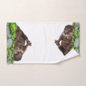 Wild Animals Weasels  -  Baby Otters Bad Handdoek (Handdoek)