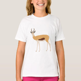 Wild Antelope Animal Illustratie T-shirt
