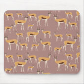Wild Antelope Animal Pattern Muismat (Voorkant)