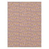 Wild Antelope Animal Pattern Tafelkleed (Voorkant)