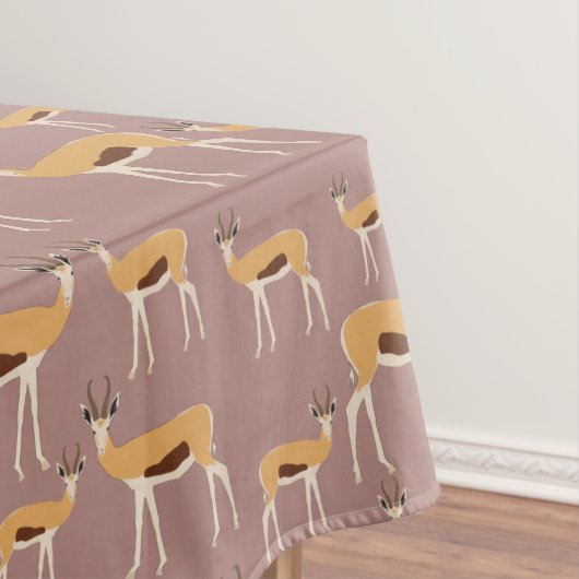 Wild Antelope Animal Pattern Tafelkleed (Voorbeeld)