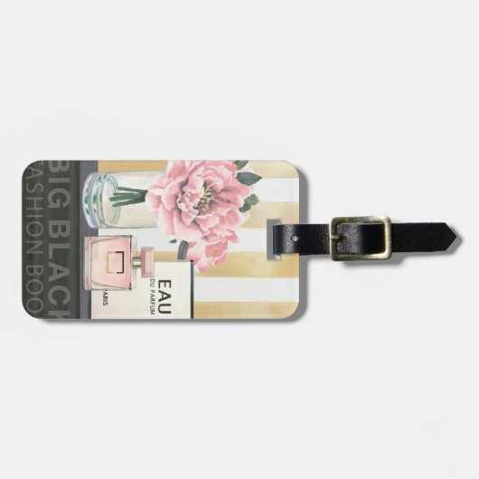 Wild Apple | Big Mode Book - Striped Bagagelabel (Voorkant horizontaal)