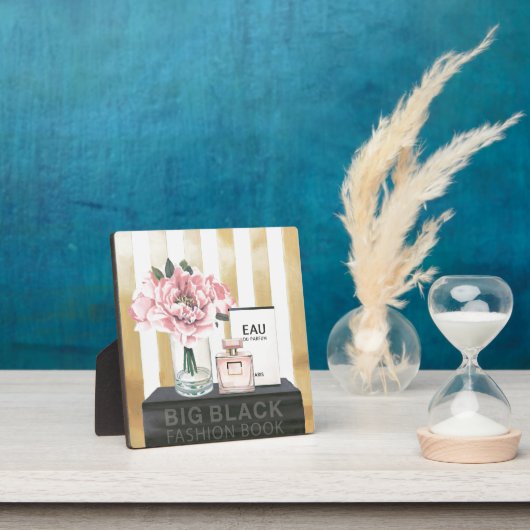 Wild Apple | Boek met grote Mode - gestreept Fotoplaat (Insitu)