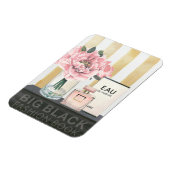 Wild Apple | Boek met grote Mode - gestreept Magneet (Linkerzijde)