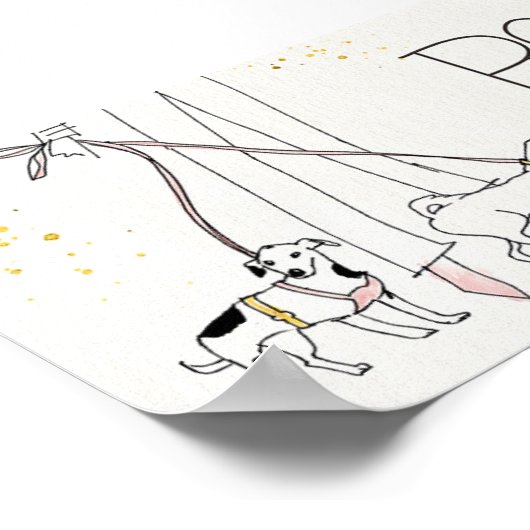 Wild Apple | Boss Babe - Modern Sketch Poster (Hoek)