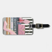 Wild Apple | Coupure stripes — schoenen en tas Bagagelabel (Voorkant horizontaal)