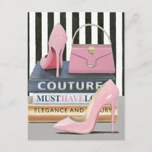 Wild Apple   Coupure stripes — schoenen en tas Briefkaart