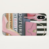 Wild Apple | Coupure stripes — schoenen en tas Case-Mate iPhone Case (Achterkant (horizontaal))
