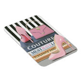 Wild Apple | Coupure stripes — schoenen en tas Magneet (Rechterzijde)