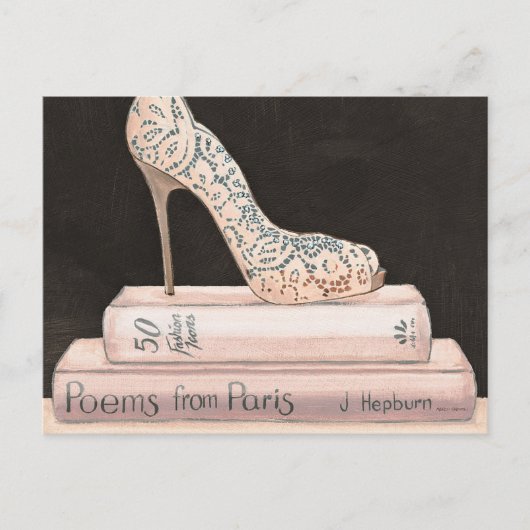 Wild Apple | Elegant High Hiel Mode Briefkaart (Voorkant)