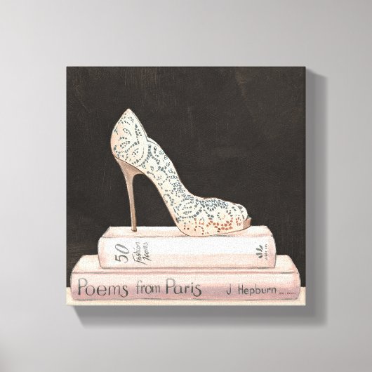 Wild Apple | Elegant High Hiel Mode Canvas Afdruk (Voorkant)