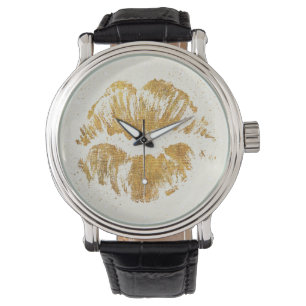 Wild Apple Elegant Stylish Kiss Horloge