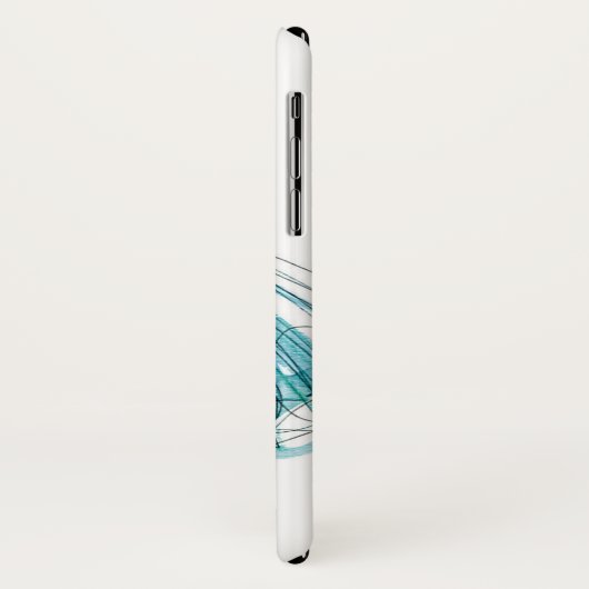 Wild Apple | Haute Couture Mode Sketch Case-Mate iPhone Case (Achterkant/links)