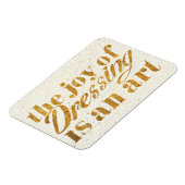 Wild Apple | Het citaat voor meisjes in verband me Magneet (Linkerzijde)