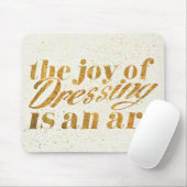 Wild Apple | Het citaat voor meisjes in verband me Muismat (Met muis)