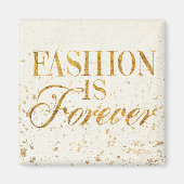 Wild Apple | Mode is altijd het meisjescitaat Magneet (Voorkant)