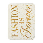 Wild Apple | Mode is altijd het meisjescitaat Magneet (Verticaal)