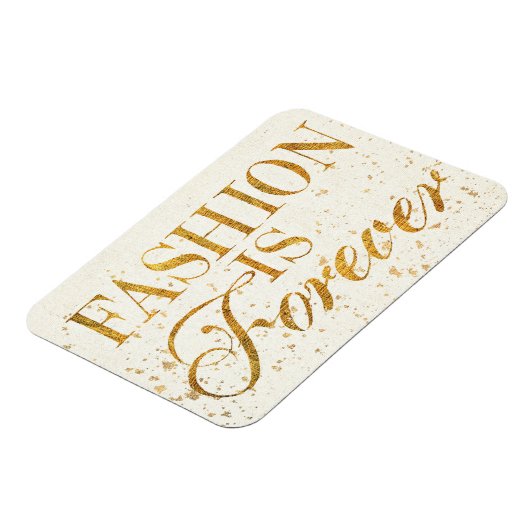 Wild Apple | Mode is altijd het meisjescitaat Magneet (Linkerzijde)