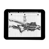 Wild Apple | Posh - Edgy Sketch Magneet (Horizontaal)