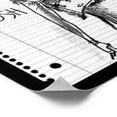 Wild Apple | Posh - Edgy  Sketch Poster (Hoek)