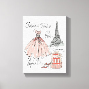 Wild Apple   Stijl Mode week Parijs Canvas Afdruk