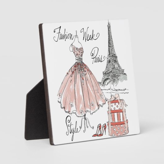 Wild Apple | Stijl Mode week Parijs Fotoplaat (Voorkant)