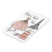 Wild Apple | Stijl Mode week Parijs Magneet (Linkerzijde)