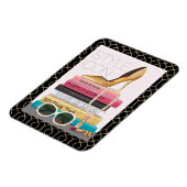 Wild Apple | Stijlpictogram - Gold Stiletto Magneet (Linkerzijde)