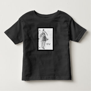 Wild Apple   Stijlpictogram - Moderne schets Kinder Shirts