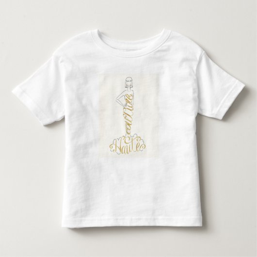 Wild Apple | Stijlvolle Gezegden - Couture Haute D Kinder Shirts (Voorkant)