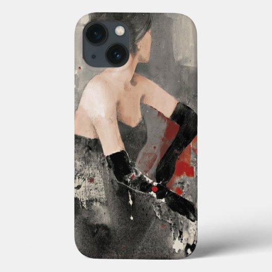 Wild Apple |  Waterverf Vrouw Case-Mate iPhone Case (Achterkant)