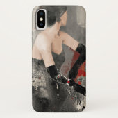 Wild Apple |  Waterverf Vrouw Case-Mate iPhone Case (Achterkant)
