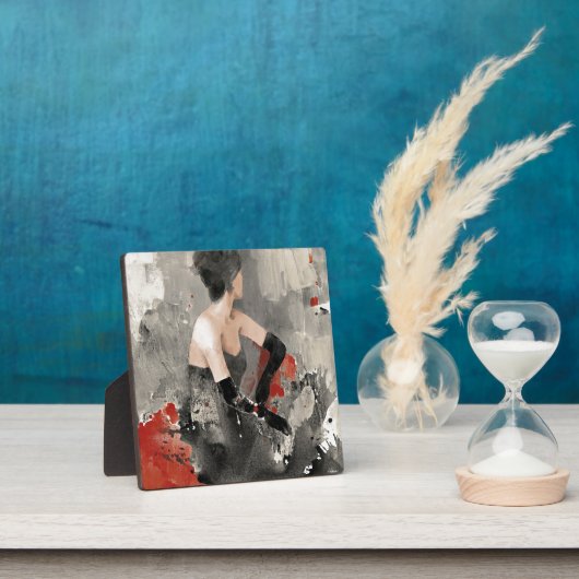 Wild Apple | Waterverf Vrouw Fotoplaat (Insitu)