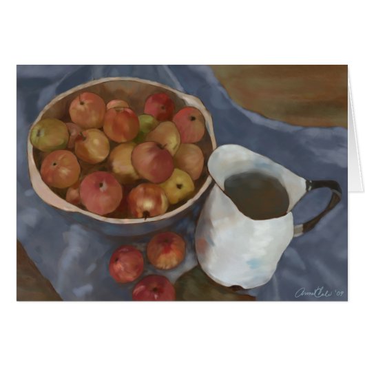 Wild Apples From the Secret Orchard Painting (Voorkant Horizontaal)