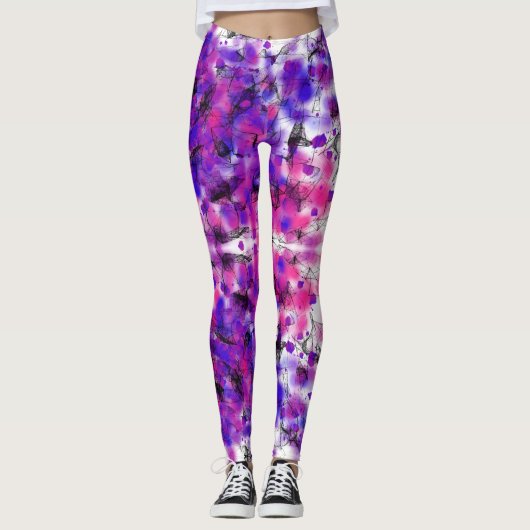 Wild Artsy Mode Chic Fun Cute Teen Girls Leggings (Voorkant)