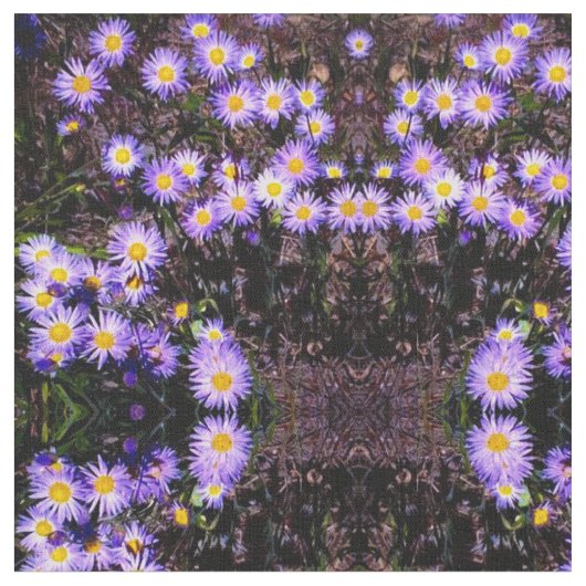 Wild Asters Stof (Close Up)