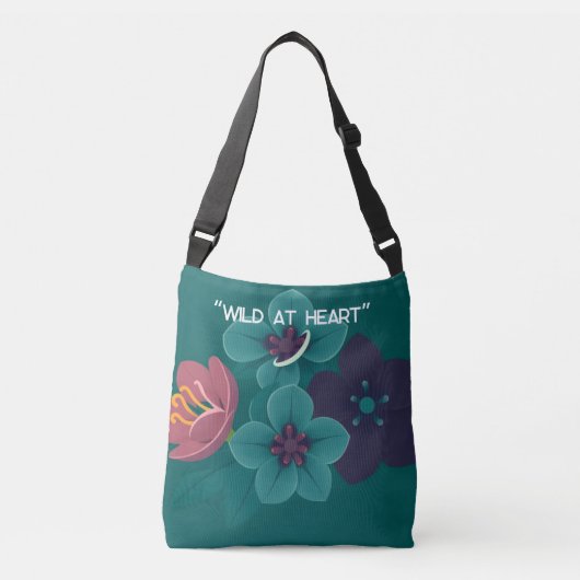 “Wild at Hart”: Crossbody Tas (Voorkant)